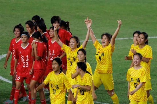 十五运U16女足决赛:上海点球制胜1-0广东夺竞体首金 十五运U16女足决赛:上海点球制胜1-0广东夺竞体首金