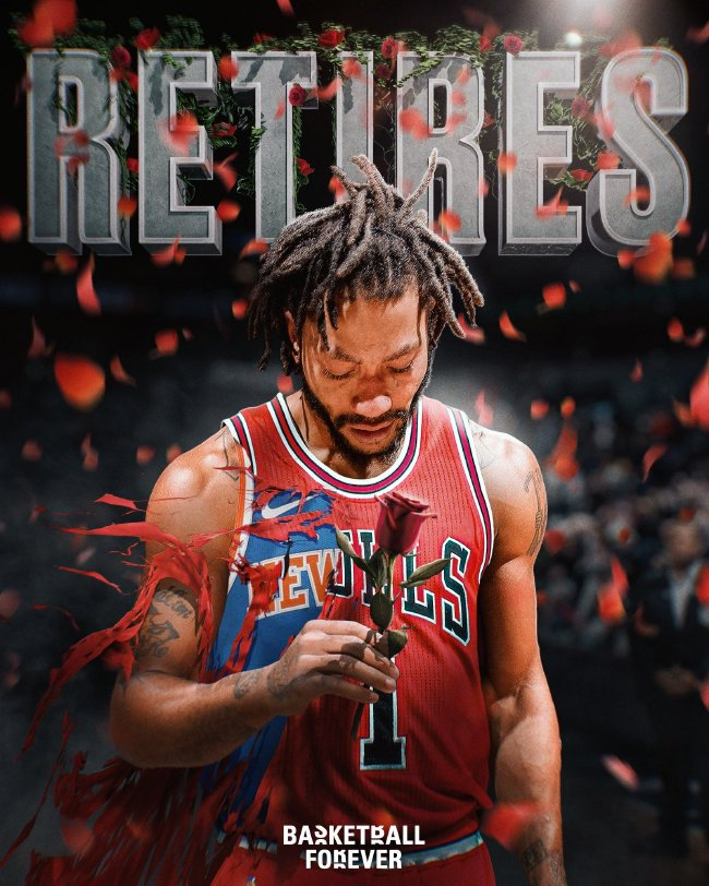罗斯正式退役 22岁MVP结束16年NBA生涯 罗斯正式退役 22岁MVP结束16年NBA生涯